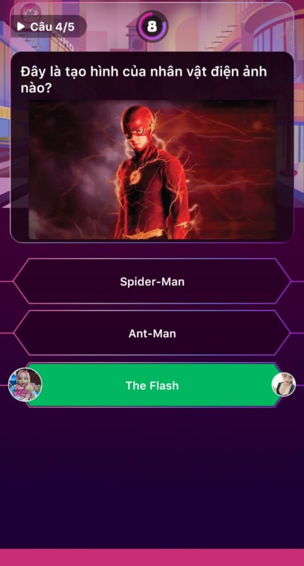 Đây là tạo hình của nhân vật điện ảnh nào? The Flash